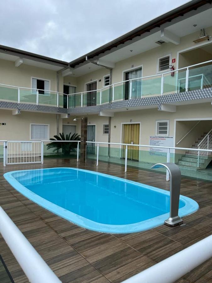 Cond Severos Mar L Apto- 16 C/ Piscina Ubatuba Ngoại thất bức ảnh